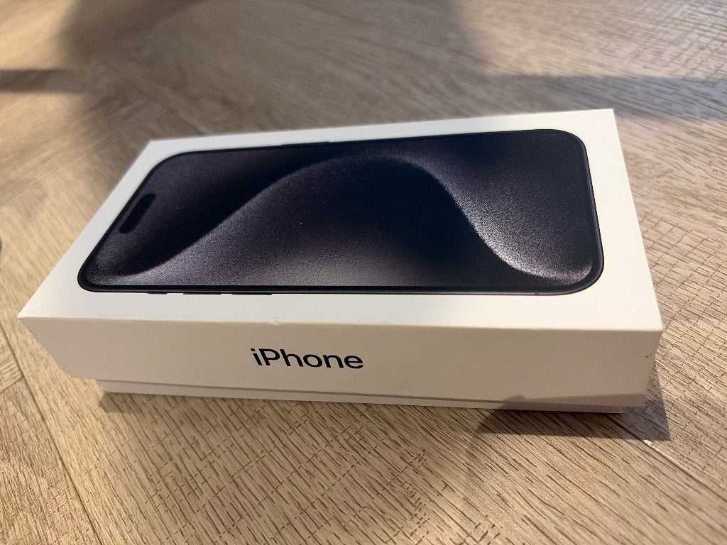 iPhone 15 pro Black 128GB, Ophalen, 128 GB, Zwart, Zo goed als nieuw