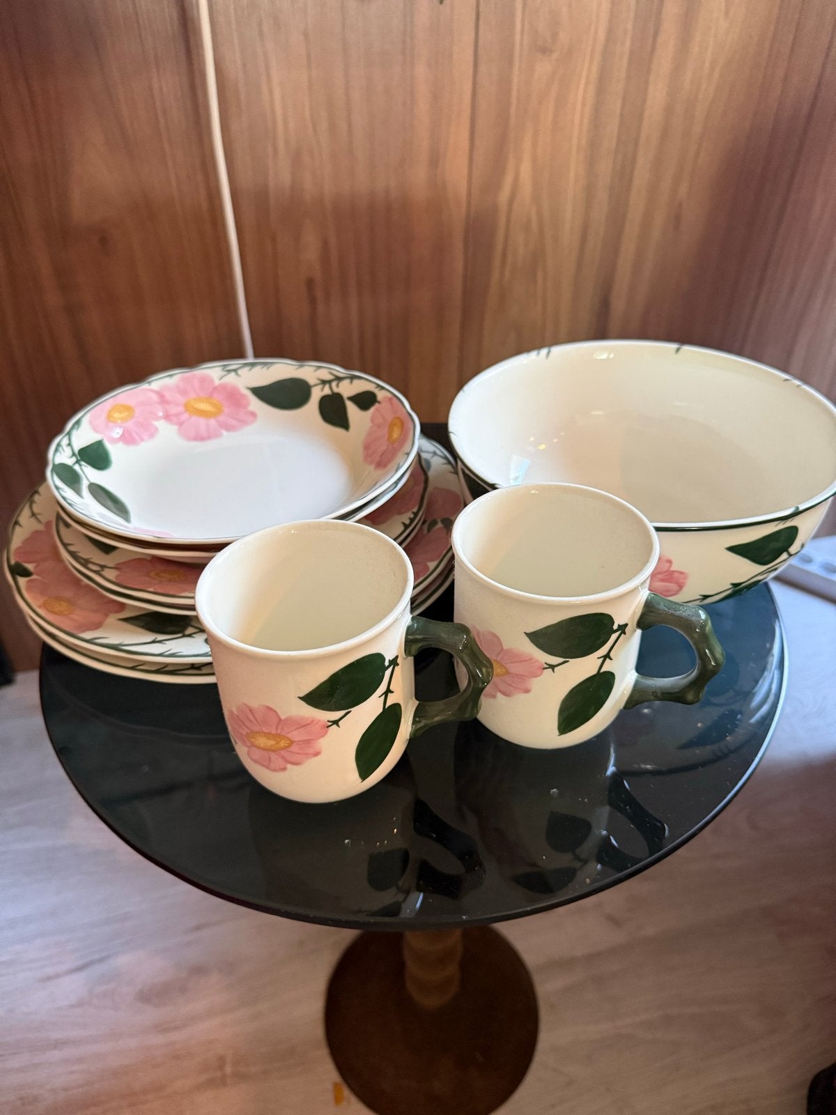 Villeroy & Boch Wildrose Servies - 9-delig, Antiek en Kunst, Ophalen