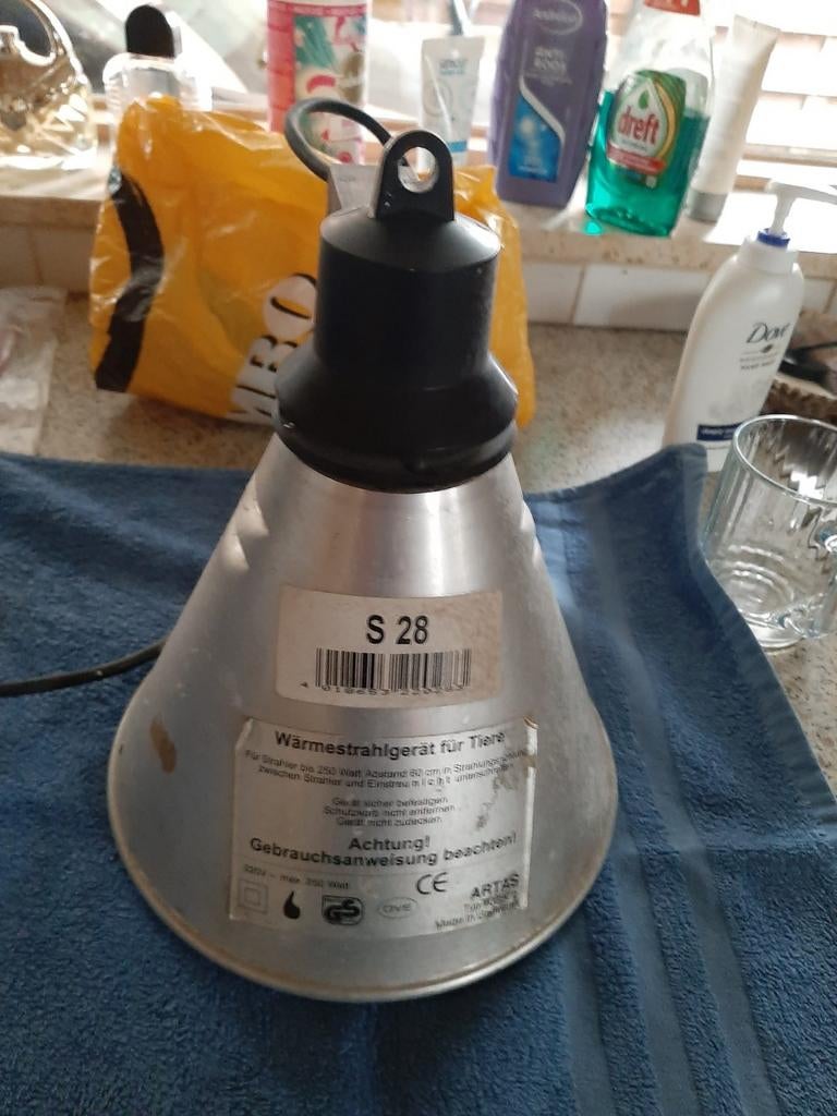Warmte lamp 100 watt, Ophalen of Verzenden, Zo goed als nieuw, Overige typen
