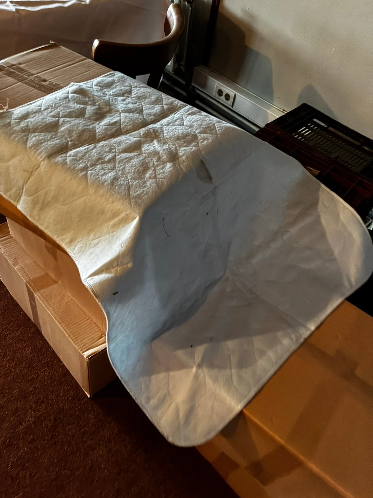 Matras bescherming /onderlegger 5 dozen a 30 stuks, Ophalen of Verzenden, Nieuw, Eenpersoons, Overige typen