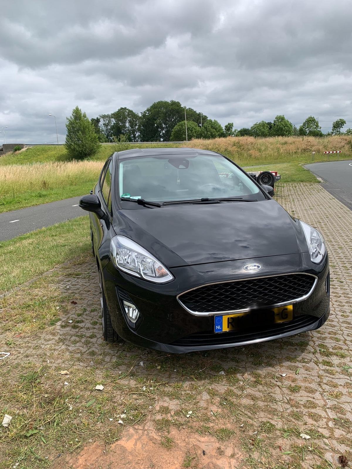 Ford Fiësta 1.1 85pk 5dr 2018 Zwart stline pak black edition, Voorwielaandrijving, Euro 5, Stof, 750 kg