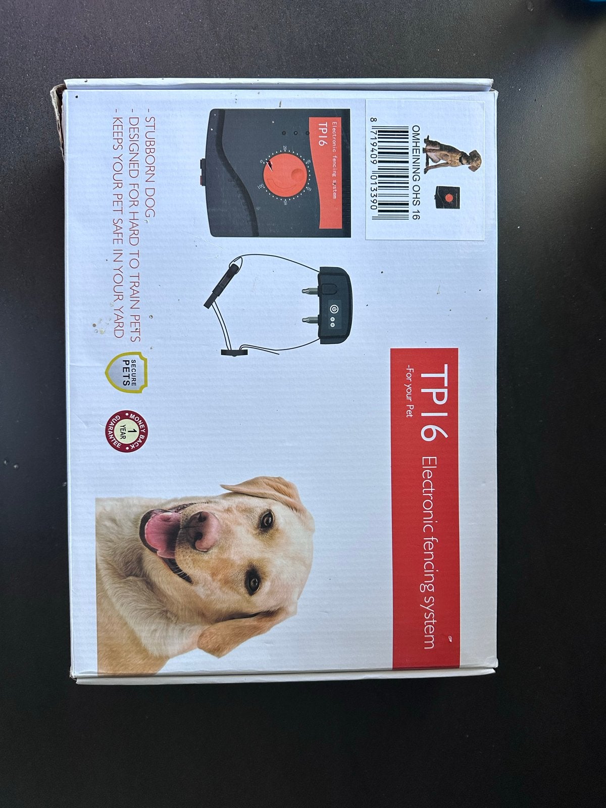 Onzichtbare omheining hond (TPI6 Electronic fencing systeem), Ophalen of Verzenden, Nieuw