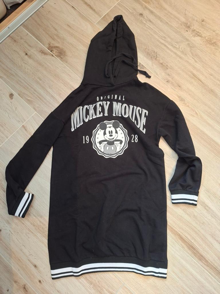 Zwarte Mickey Mouse hoodie jurk - Disney, Disney, Zwart, Ophalen of Verzenden, Maat 36 (S)