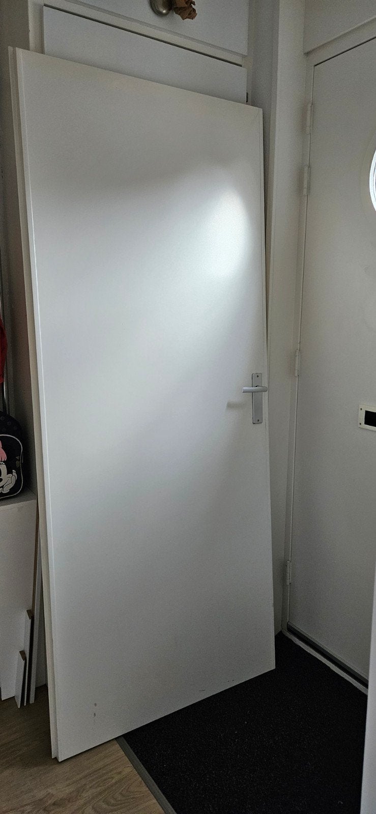 Witte tussendeur, Ophalen, Gebruikt, 80 tot 100 cm, Binnendeur