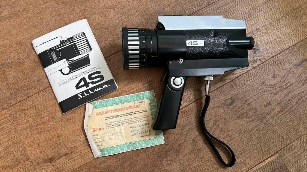 Oude Silma 4S / Robert Bosch videocamera, Audio, Tv en Foto, Videocamera's Analoog, Ophalen of Verzenden, 8mm