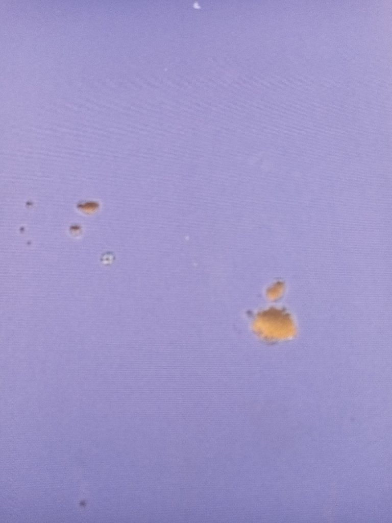 burostoel, Ophalen, Gebruikt, Blauw, Gestoffeerde burostoel met metalen leuningen