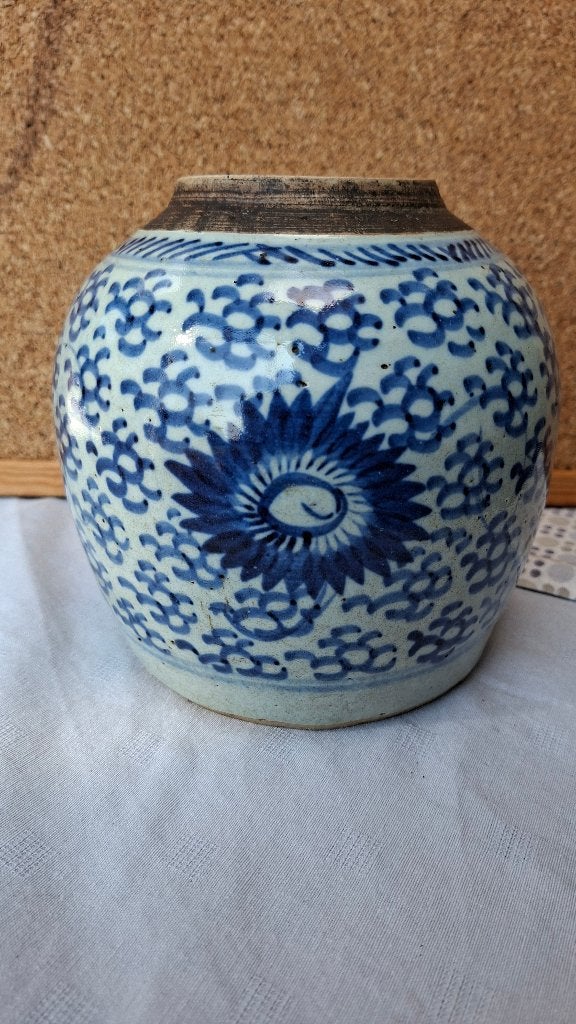 Antieke gemberpot, Ophalen