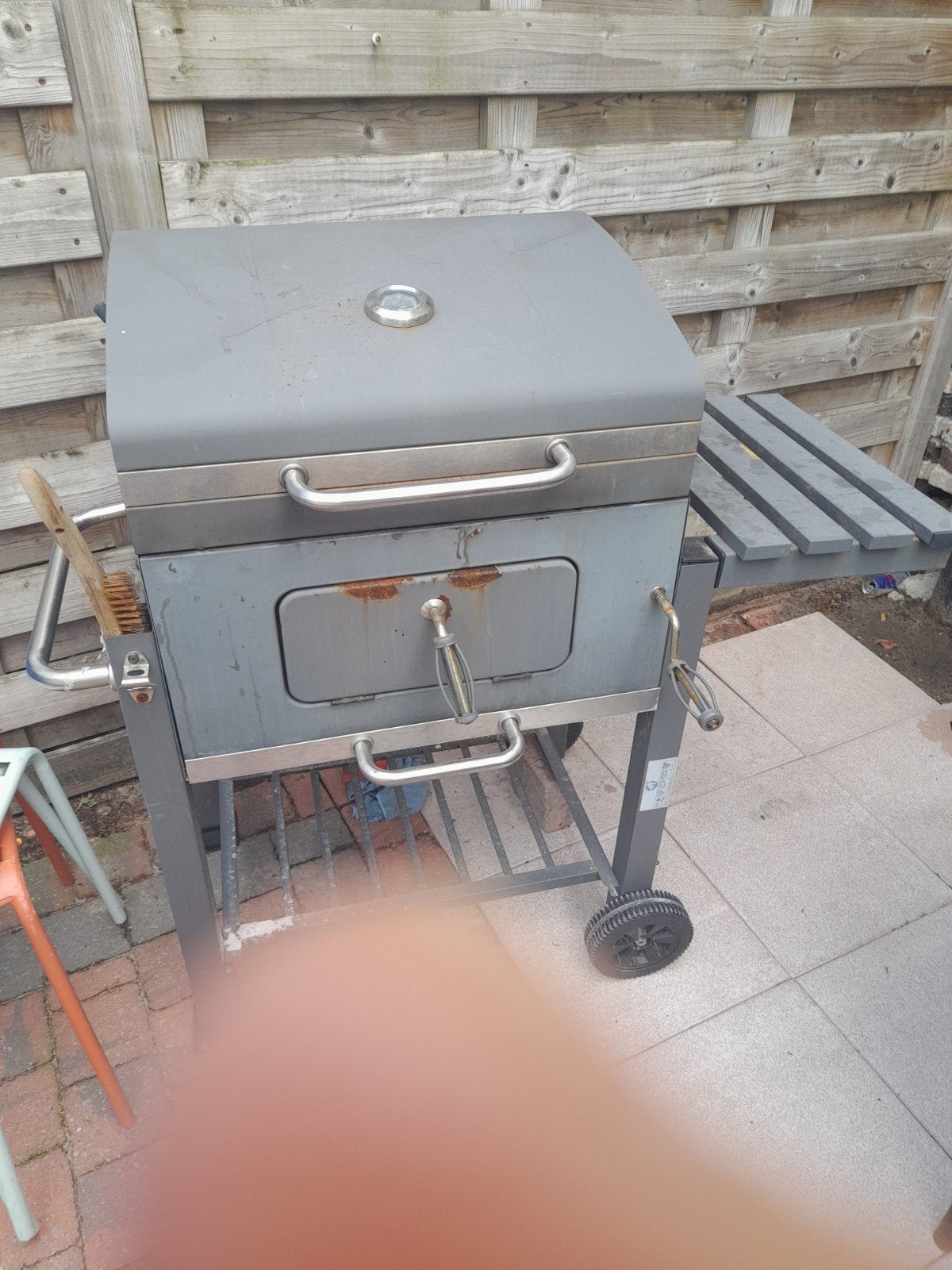 goedwerkende bbq, Ophalen, Gebruikt