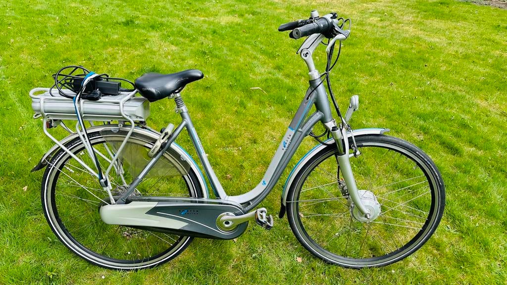 Nette goed werkende unisex damesfiets Sparta C4 E-bike 53cm, Fietsen en Brommers, Ophalen, Sparta, Velgrem, Versnellingen
