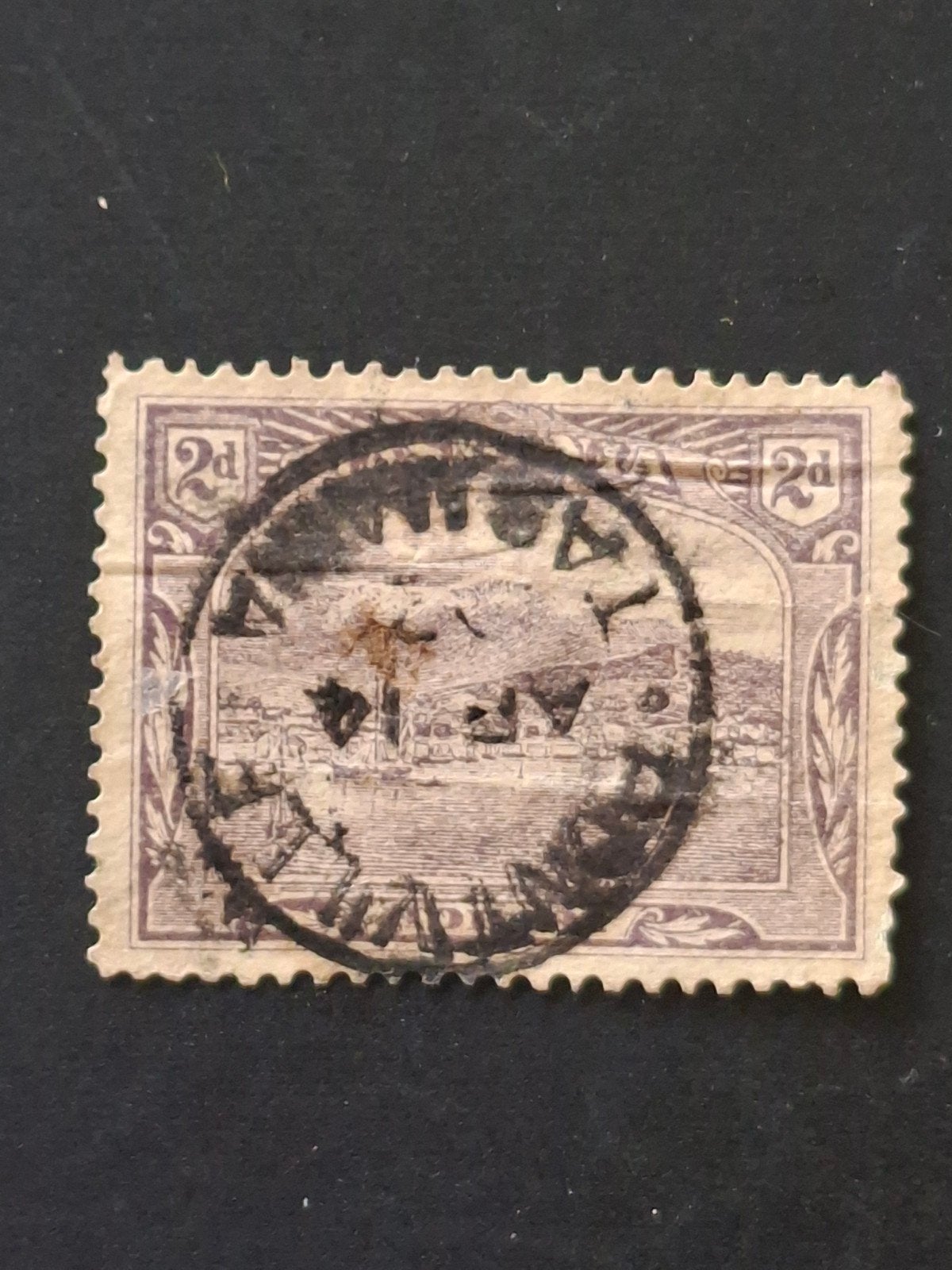 Australië ■ Tasmanië  Mi 71 (wm 9), Postzegels en Munten, Ophalen of Verzenden, Gestempeld