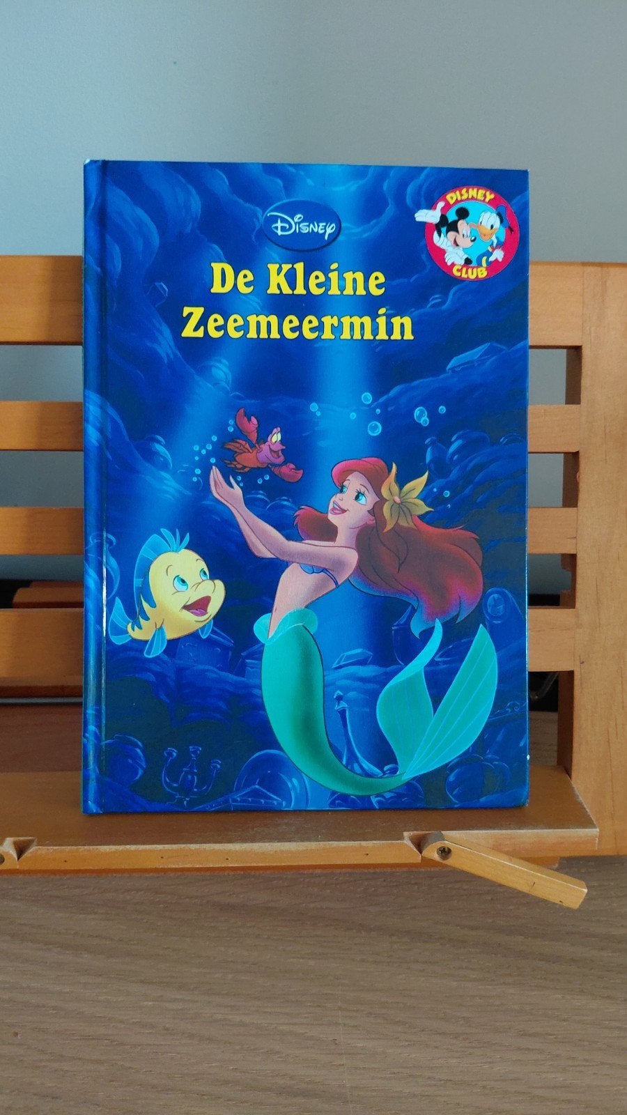 Disney Boekenclub - De Kleine Zeemeermin, Ophalen of Verzenden, Gelezen, Disney, Sprookjes