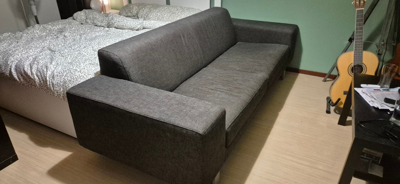 Tweepersoonsbank, Ophalen, Modern en functioneel, Tweepersoons, 75 tot 100 cm