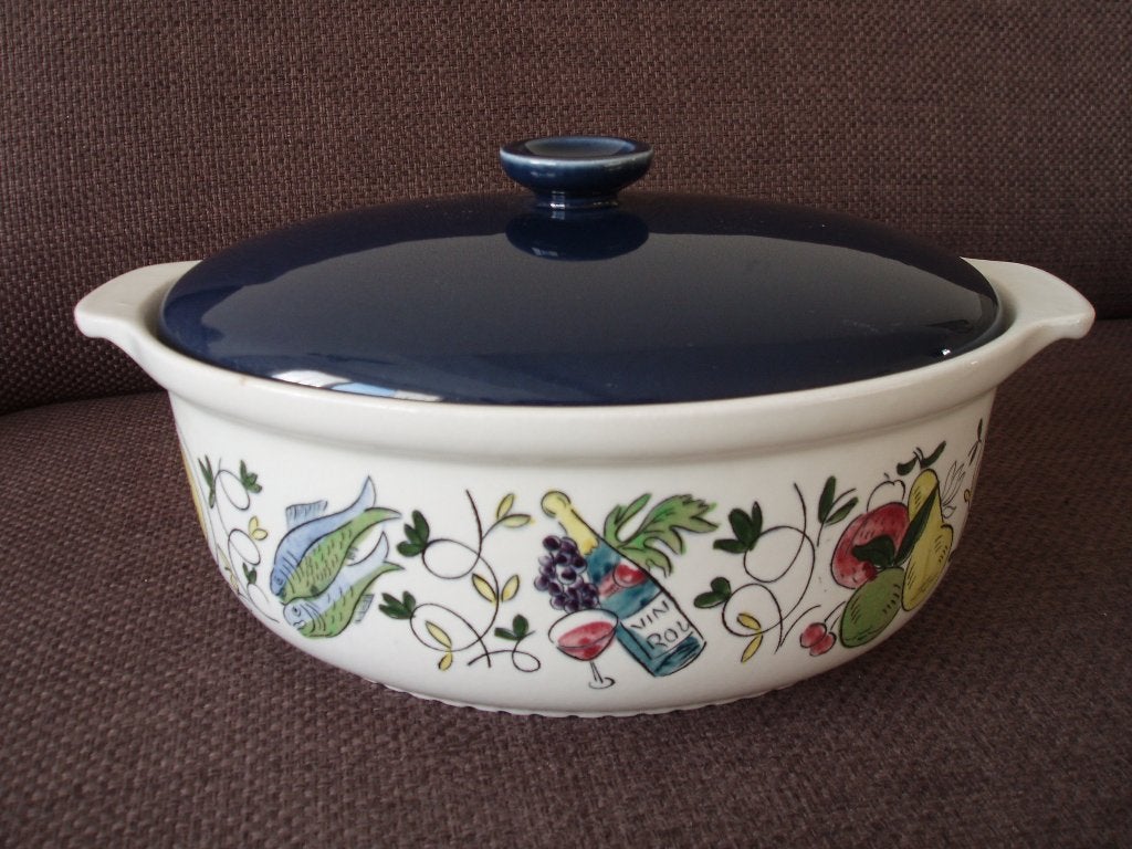 Vintage Regout Sphinx schaal ovenschaal Bonn Appetit, Ophalen of Verzenden