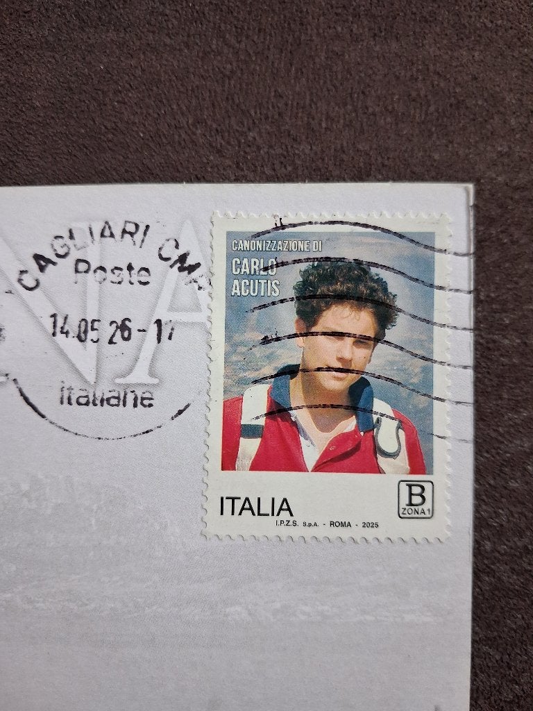 Postzegel Italie, Verzenden, Gestempeld