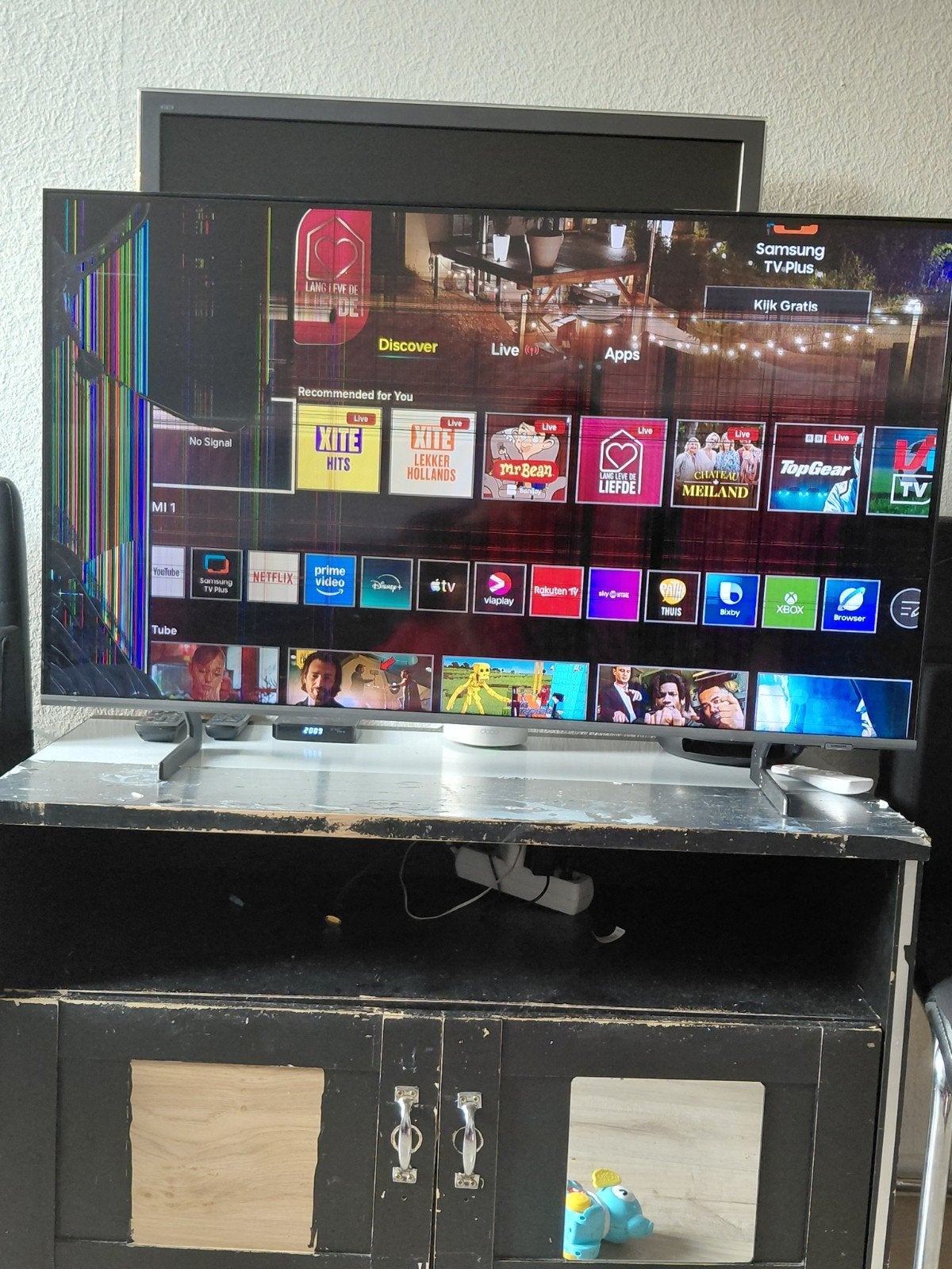 Samsung 43 inch Smart TV - Defect scherm, LED, 50 Hz, Ophalen of Verzenden, Samsung
