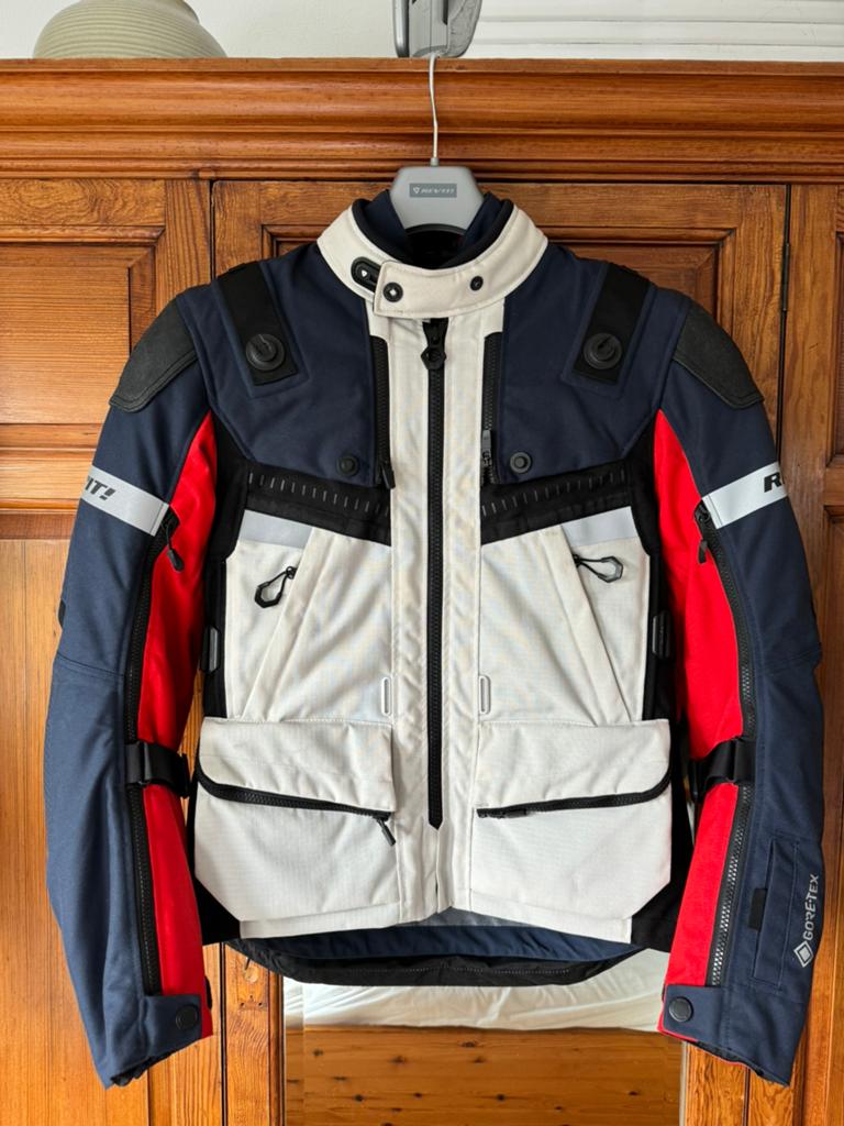 Nieuwstaat! Revit Defender 3 GTX Motorjas Small Rev’it, Motoren, Ophalen of Verzenden, Tweedehands, Heren, Jas | textiel