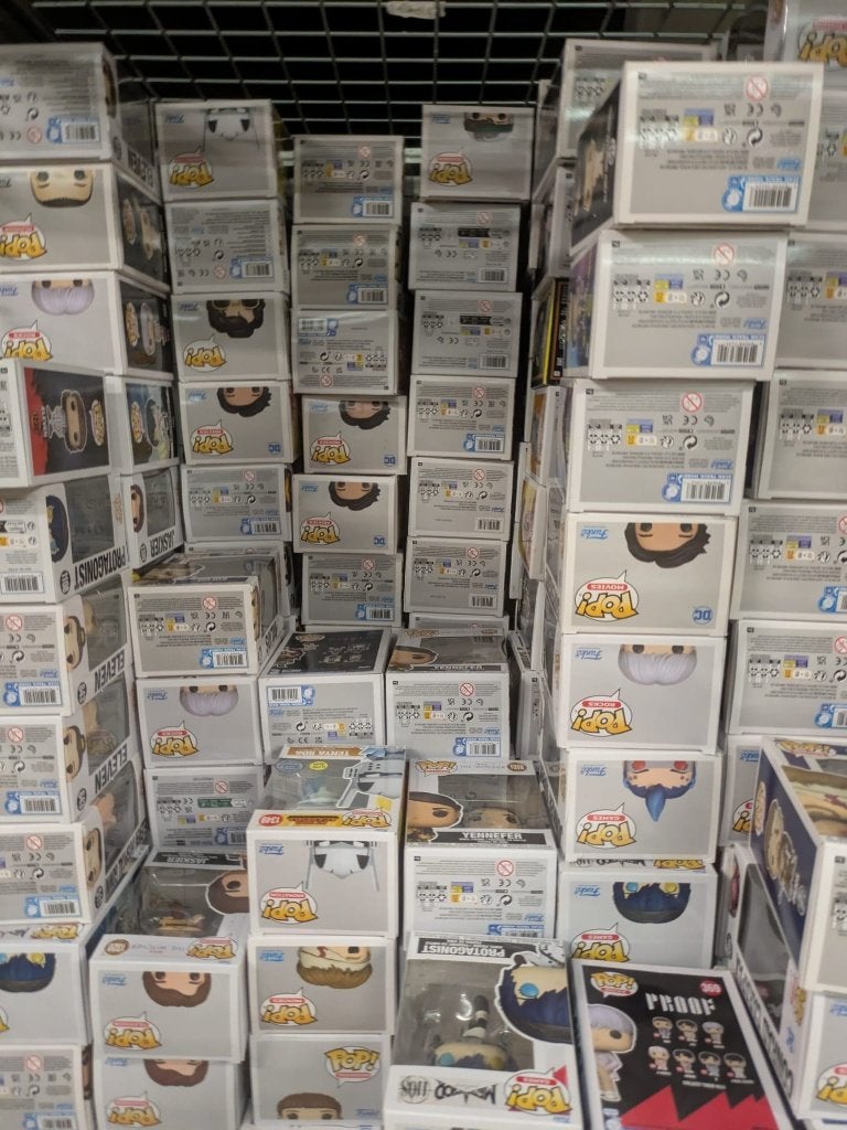 780 Nieuwe Funko Pops - Diverse Partijhandel - Speelgoed, Zakelijke goederen, Ophalen, Funko, Funko, Funko