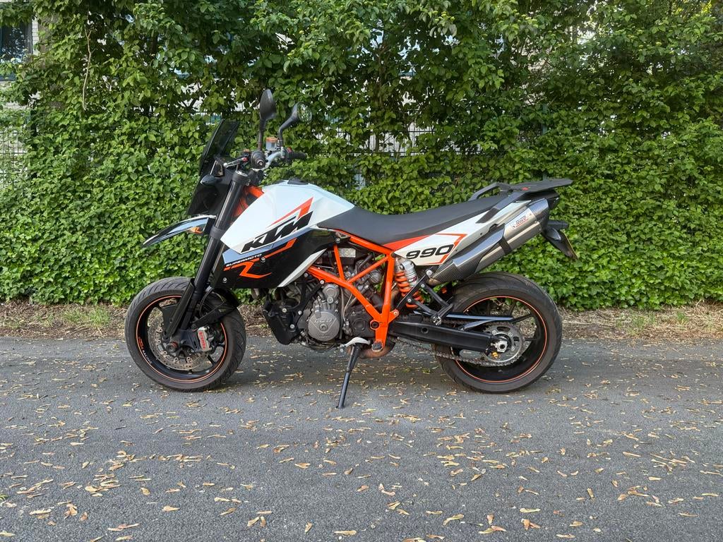 KTM 990 SMR 2011 met MIVV sportuitlaten sm supermoto, Motoren, Sportuitlaat, 2 cilinders, Motorrijbewijs A, Gebruikt