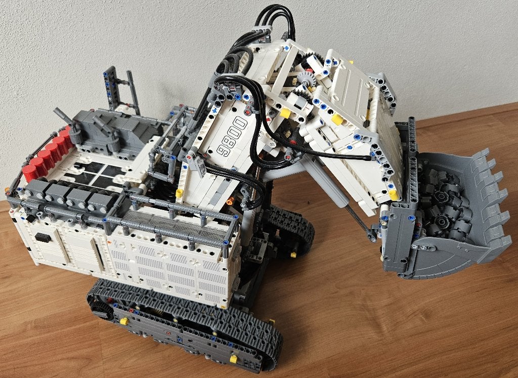 LEGO Technic Liebherr R 9800 Graafmachine (42100), Lego, Ophalen of Verzenden, Zo goed als nieuw, Technic