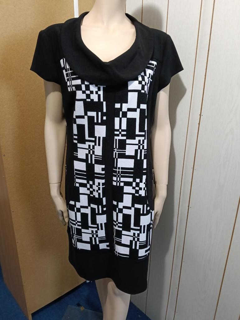 Joseph Ribkoff jurk maat 42 = 14, Kleding | Dames, Zwart, Maat 42/44 (L), Joseph Ribkoff, Ophalen of Verzenden