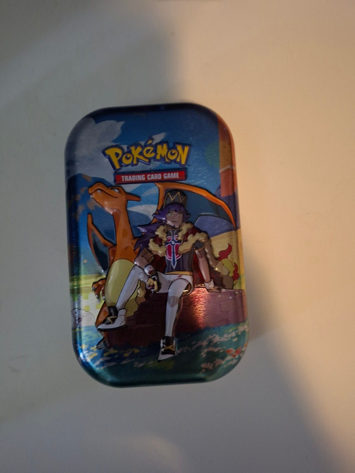 Pokémon Trading Card Game Tin Box Charizard, Ophalen, Zo goed als nieuw, Overige typen