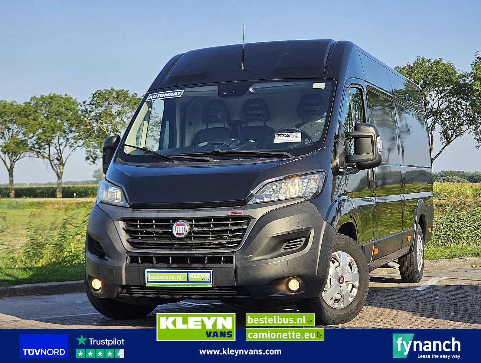 FIAT DUCATO 2.3 160 xl l4h2, Auto's, Euro 6, Zwart, Bedrijf, Diesel