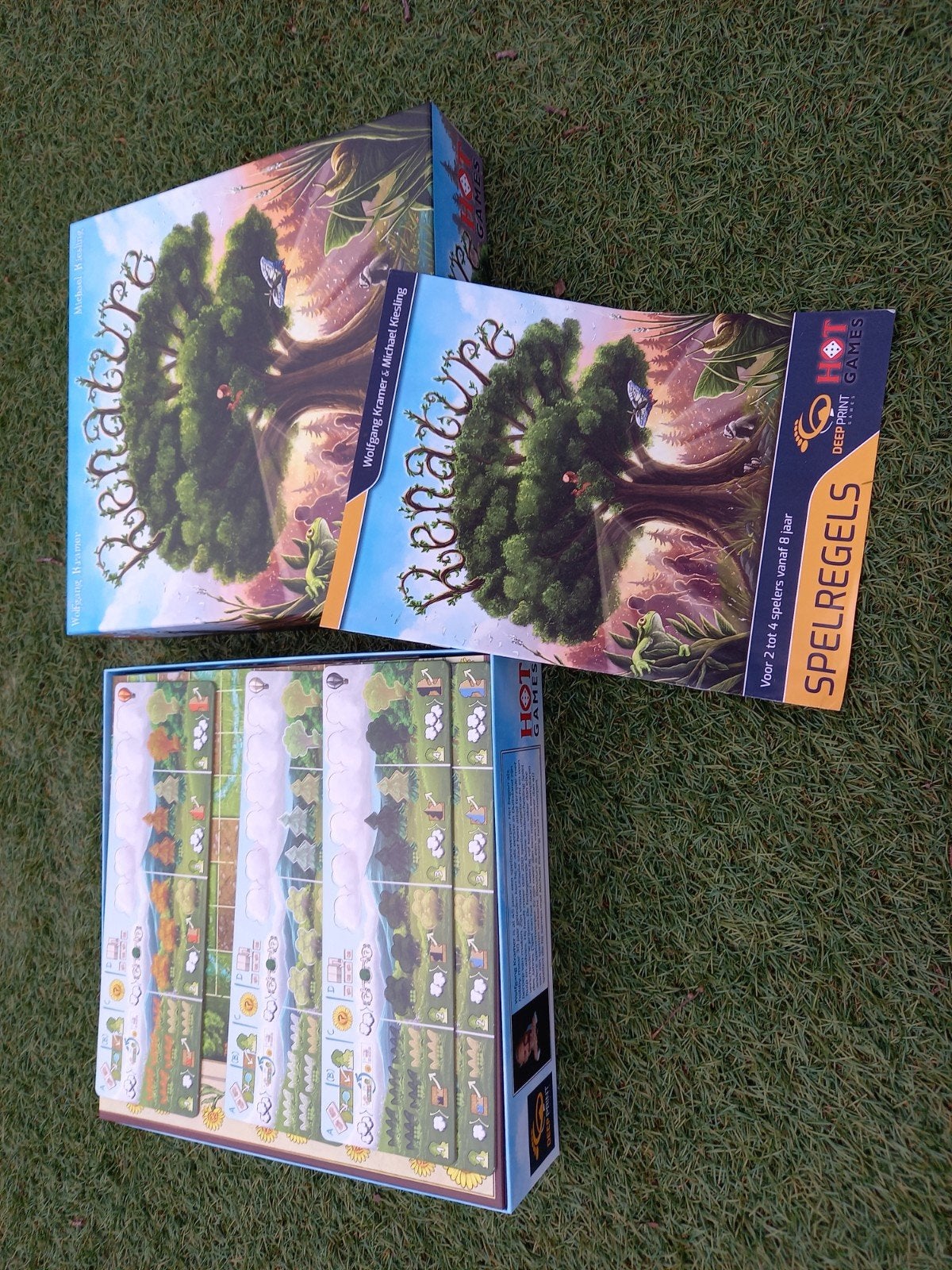 Renature bordspel - Zo goed als nieuw, Hobby en Vrije tijd, Gezelschapsspellen | Bordspellen, Een of twee spelers, Ophalen of Verzenden