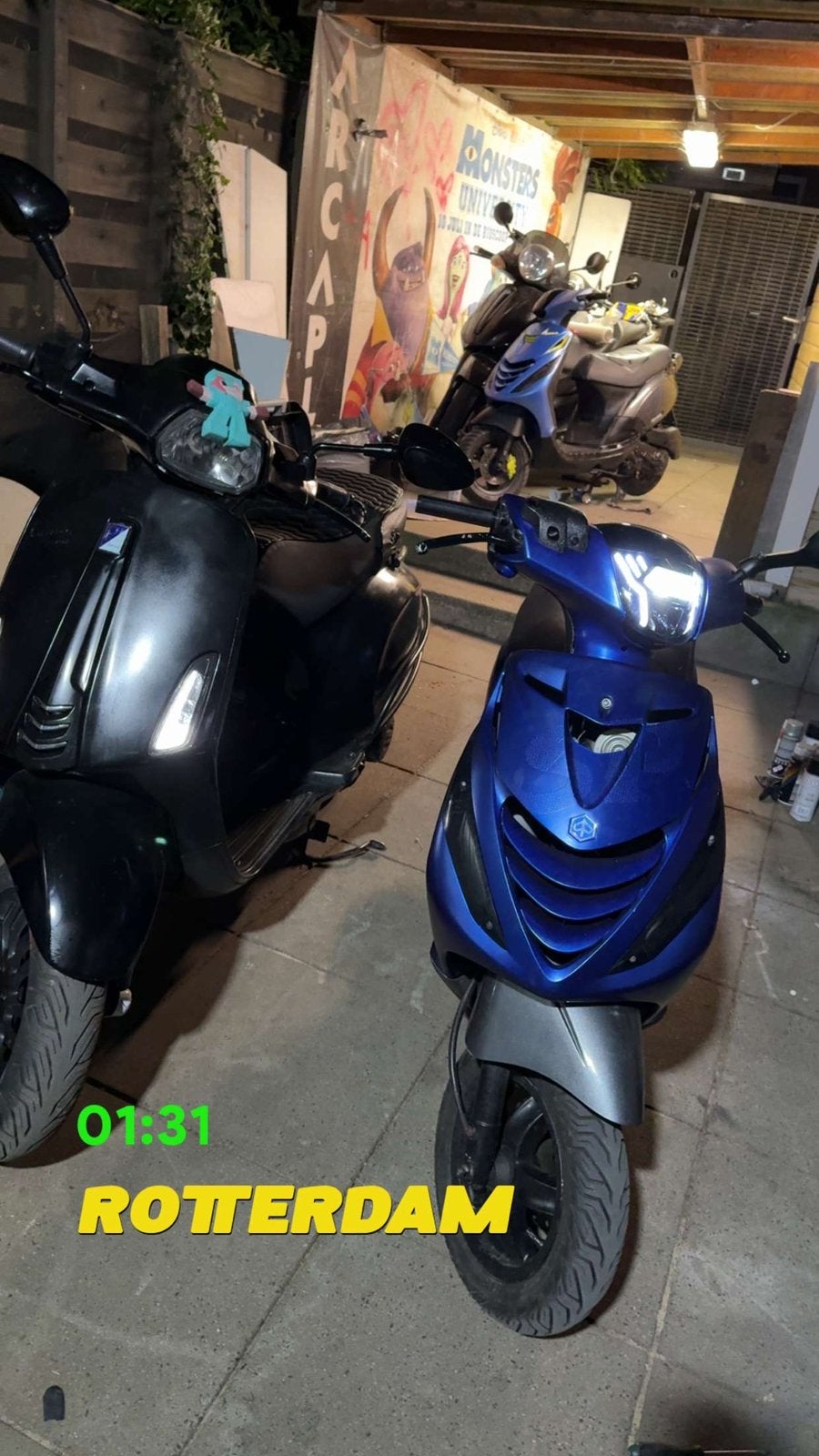 Vespa sprint teruil/tekoop., Ophalen, Zo goed als nieuw, Benzine, Overige modellen