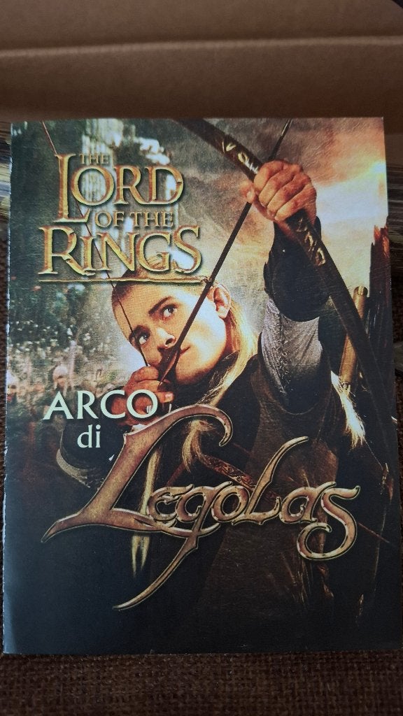 Legolas boog. New Line Cinema First. Lord Of The Rings., Verzamelen, Lord of the Rings, Ophalen of Verzenden, Zo goed als nieuw