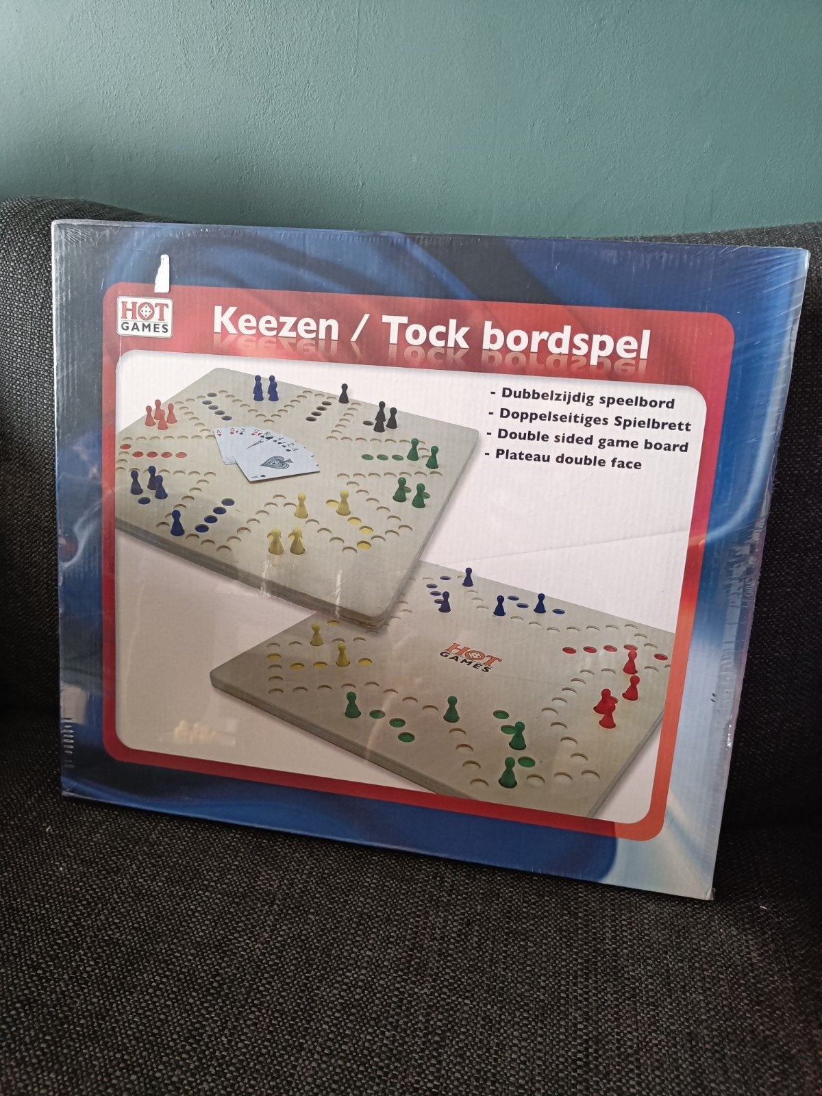 Keezenspel - XL houten versie - Nieuw in seal, Hobby en Vrije tijd, Gezelschapsspellen | Bordspellen, Vijf spelers of meer, Ophalen of Verzenden