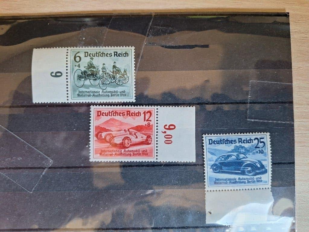 Duitse Rijk Autotentoonstelling 1939, Ophalen of Verzenden, BRD, Postfris