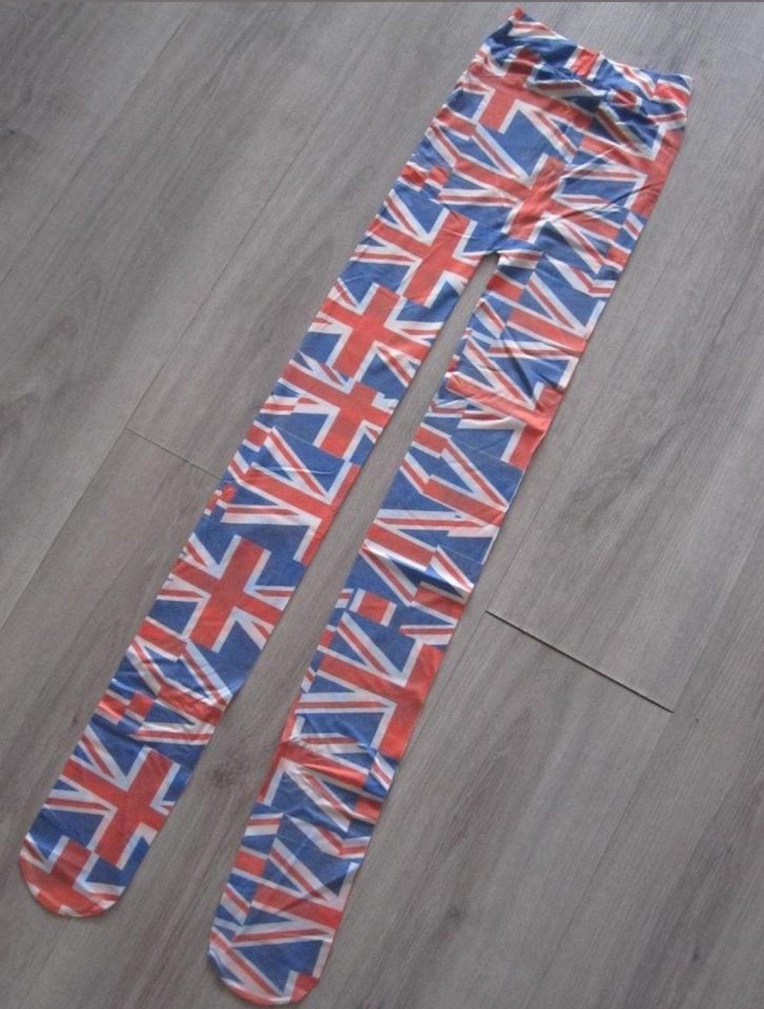 panty 70 denier amerika of londen print, Ophalen of Verzenden, Nieuw, Zwart, Panty