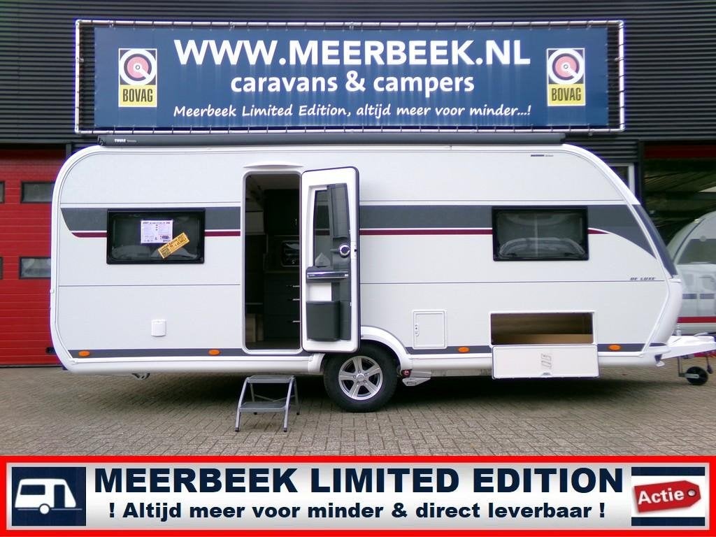 Hobby De Luxe 515 UHL 4014,=KORTING +AIRCO +MOVER +HEFBED, Caravans en Kamperen, Rondzit, Hobby, Schokbreker, Particulier