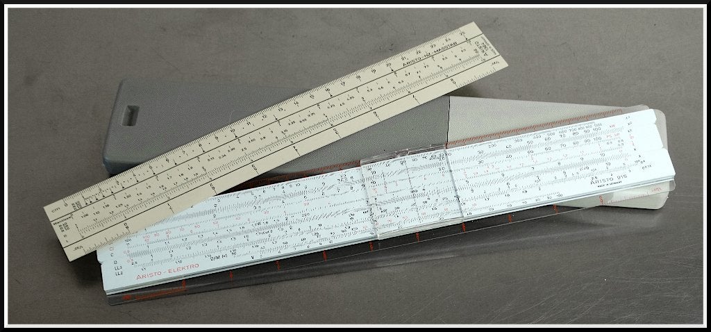 Aristo Electro rekenlineaal type 915, Ophalen of Verzenden