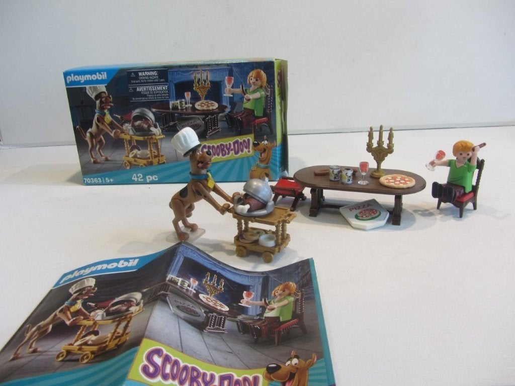 Playmobil Scooby-Doo Avondmaal met Shaggy – 70363, Ophalen of Verzenden, Gebruikt, Complete set