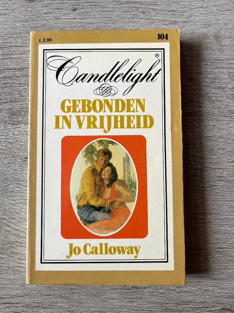 Boek Candlelight 104 Gebonden in vrijheid, Boeken, Ophalen of Verzenden, Gelezen, Candlelight, Nederland