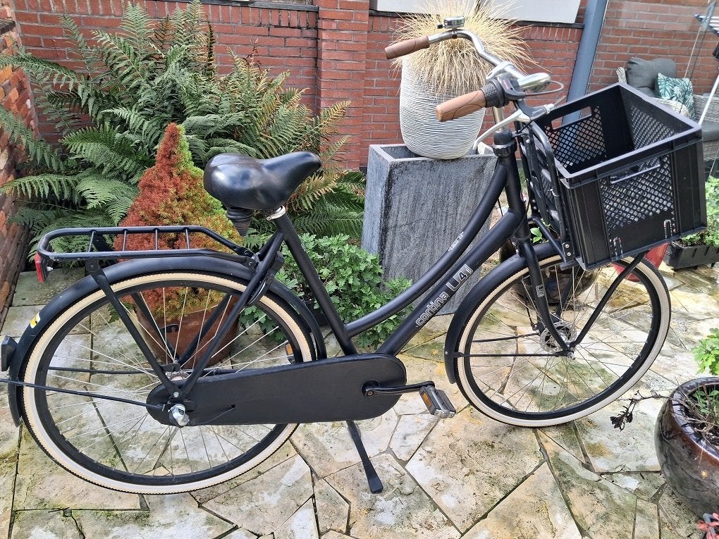 Cortina u4 transport Omafiets, Ophalen, Terugtraprem, Gebruikt, 56 cm of meer
