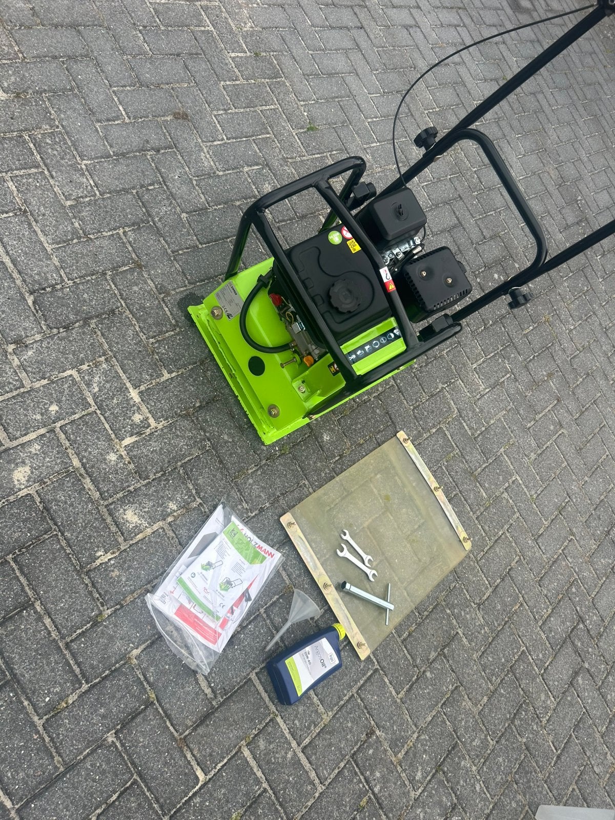 Trilplaat Zipper ZI-RPE90C, Doe-het-zelf en Verbouw, Gereedschap | Overige machines, Ophalen