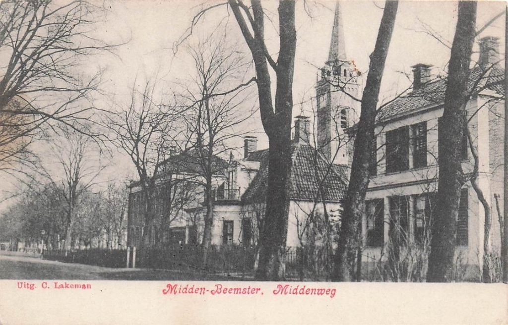 703-015-007 Midden-Beemster Middenweg, Verzenden, Voor 1920, Noord-Holland