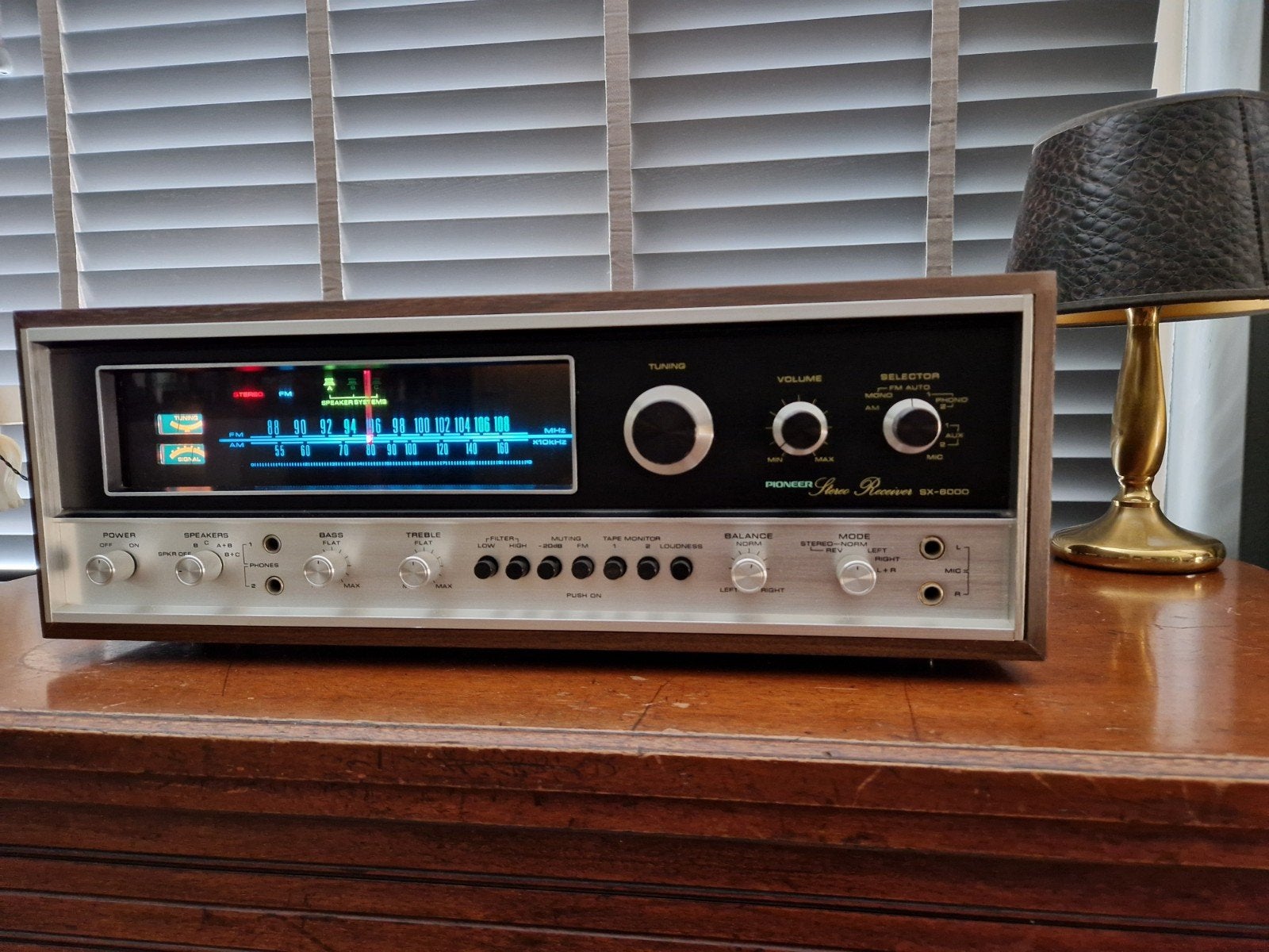 Pioneer SX-6000 receiver uit verzameling, Ophalen, Gebruikt, Minder dan 60 watt, Pioneer