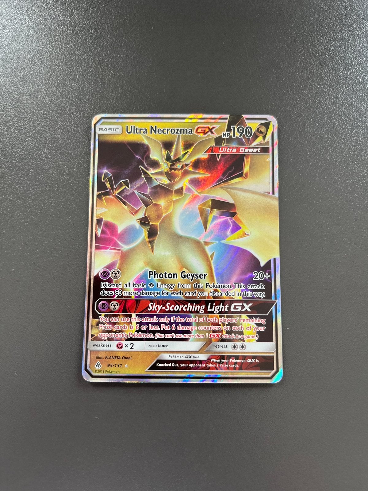Ultra Necrozma GX FLI 95/131, Verzenden, Zo goed als nieuw
