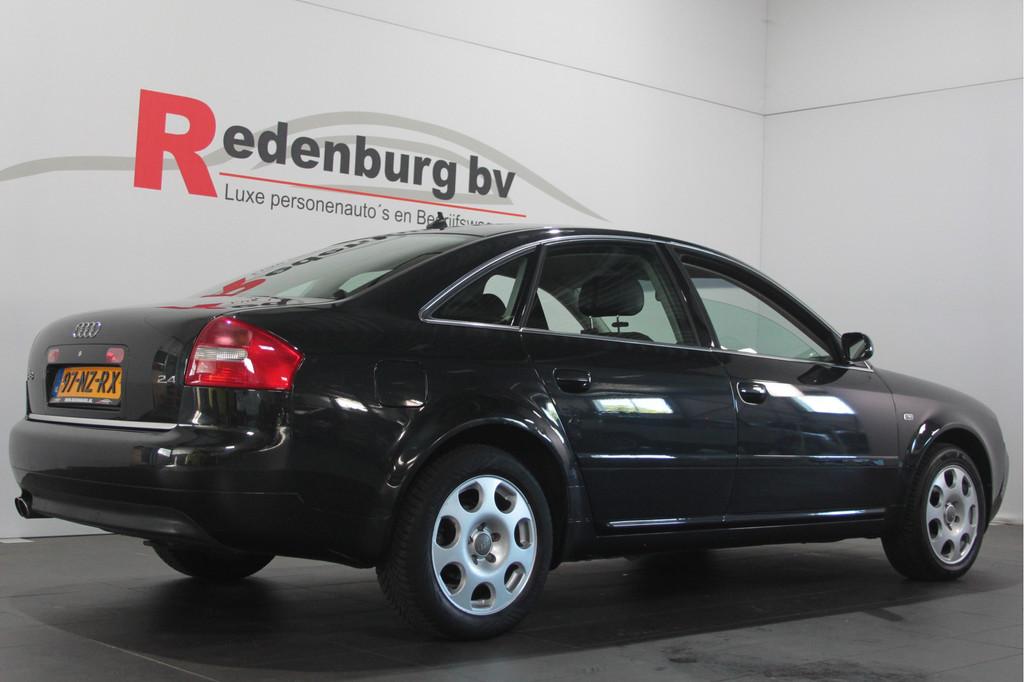 Audi A6 Limousine 2.4 MT - Automaat - Navi / Stoelverw / PDC, Auto's, Audi, 1490 kg, Gebruikt, Zwart, Bedrijf