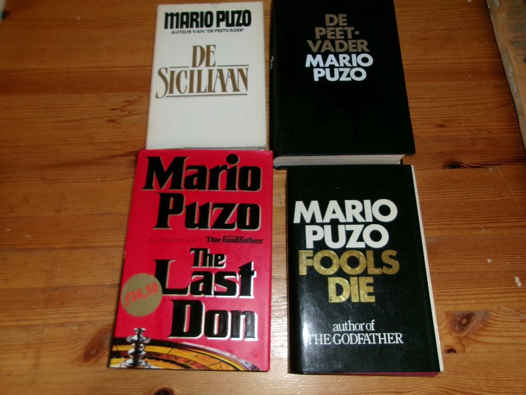 Mario puzo 4x, Ophalen of Verzenden, Gelezen