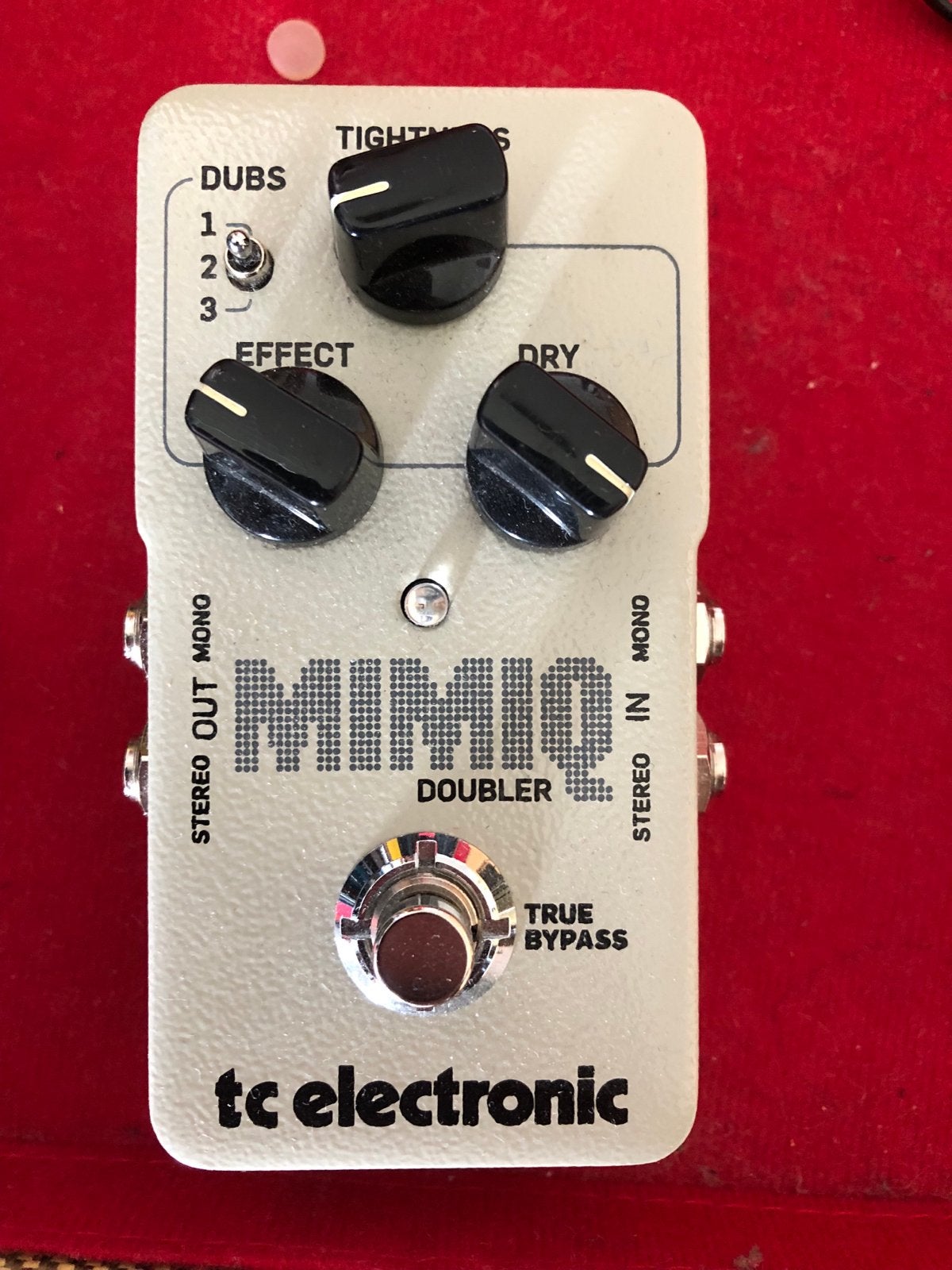 TC Electronic Mimiq Doubler Gitaarpedaal, Muziek en Instrumenten, Effecten, Ophalen of Verzenden, Zo goed als nieuw, Overige typen