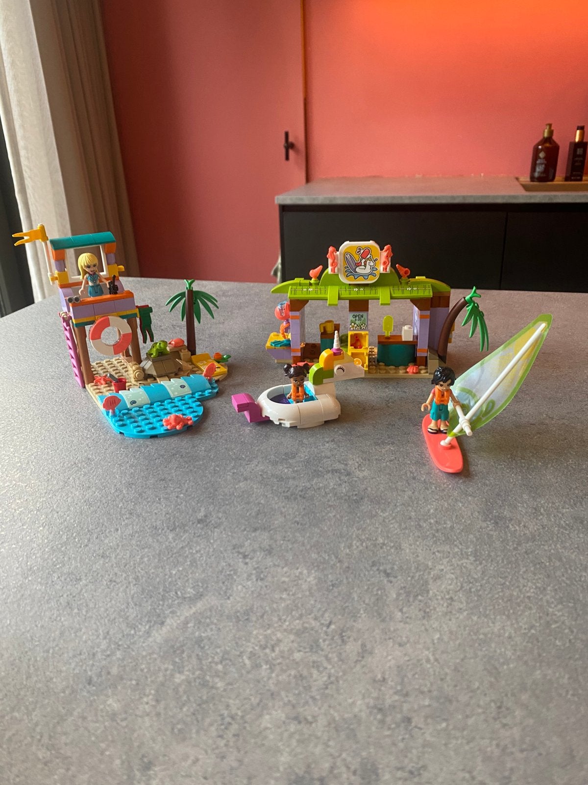 Lego Friends 41710 surfer strandplezier, Lego, Friends, Ophalen of Verzenden, Zo goed als nieuw
