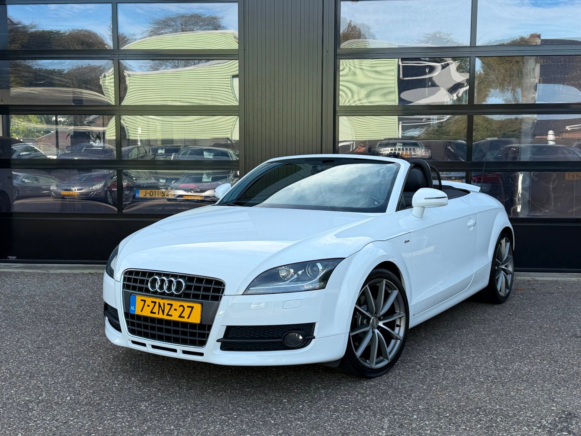 Audi TT Roadster 2.0 TFSI Sport S-Line Edition Xenon Leder S, Auto's, TT, Gebruikt, Zwart, 4 cilinders