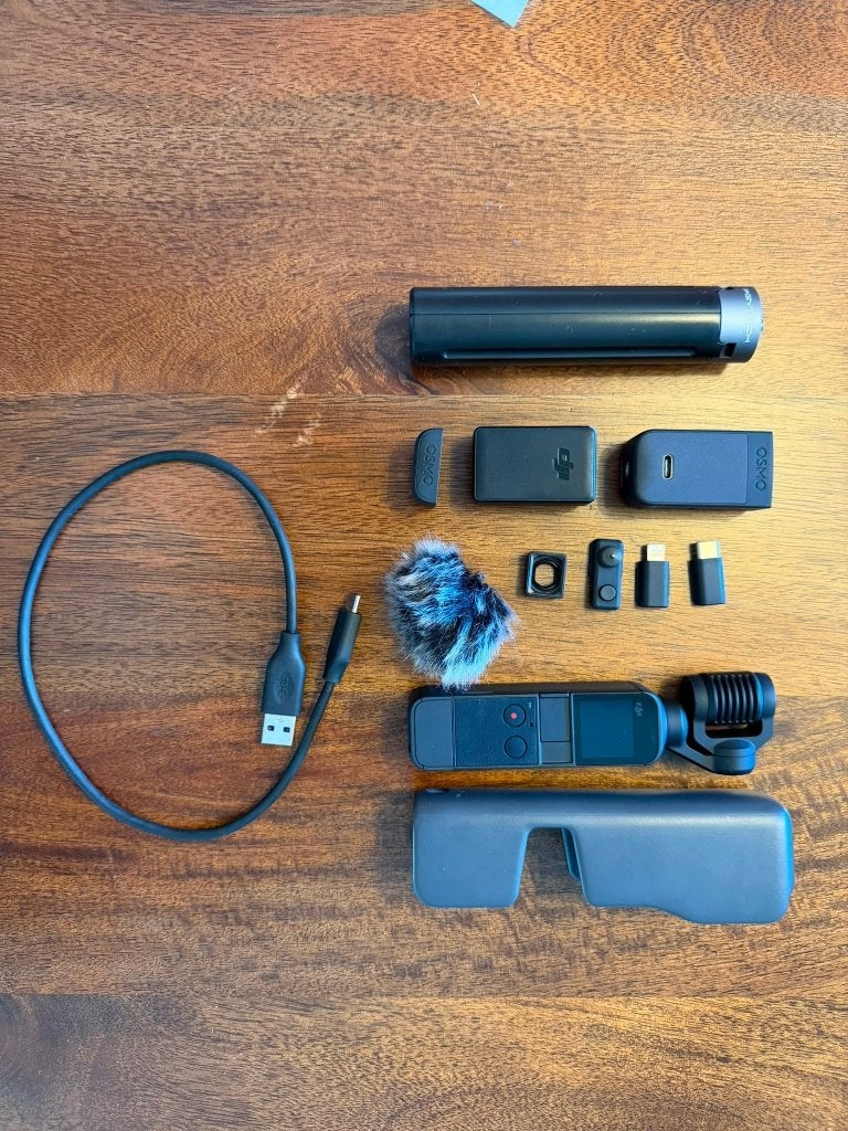DJI Pocket 2  (gedeeltelijke) Creator Combo + accessoires, Ophalen of Verzenden, Zo goed als nieuw, Overige merken