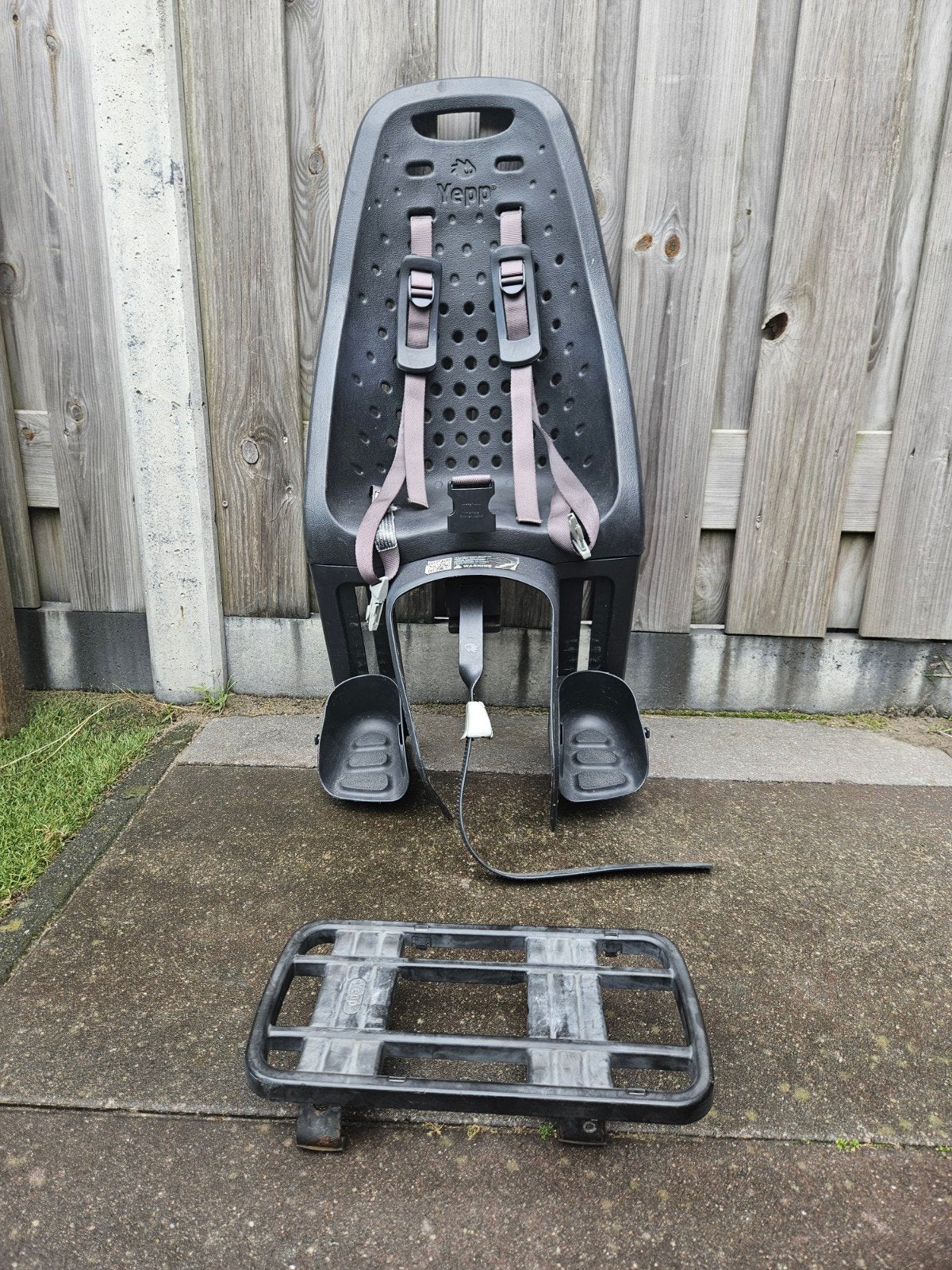 Thule Yepp Maxi achterzit met MK HD converter, Achterzitje, Thule Yepp, Ophalen, 15 t/m 25 kg