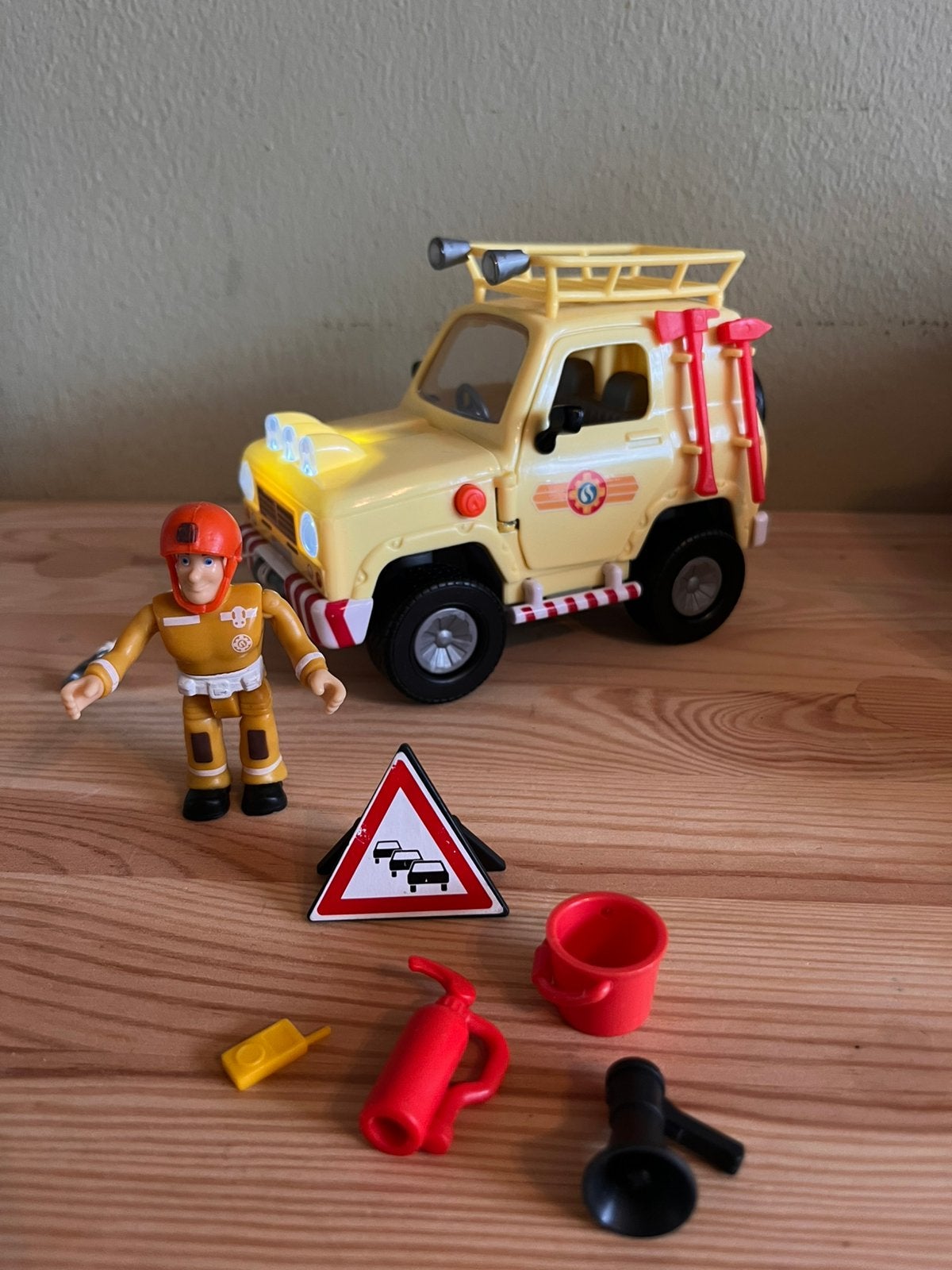 Brandweerman Sam Simba, Kinderen en Baby's, Speelgoed | Actiefiguren, Ophalen of Verzenden, Zo goed als nieuw