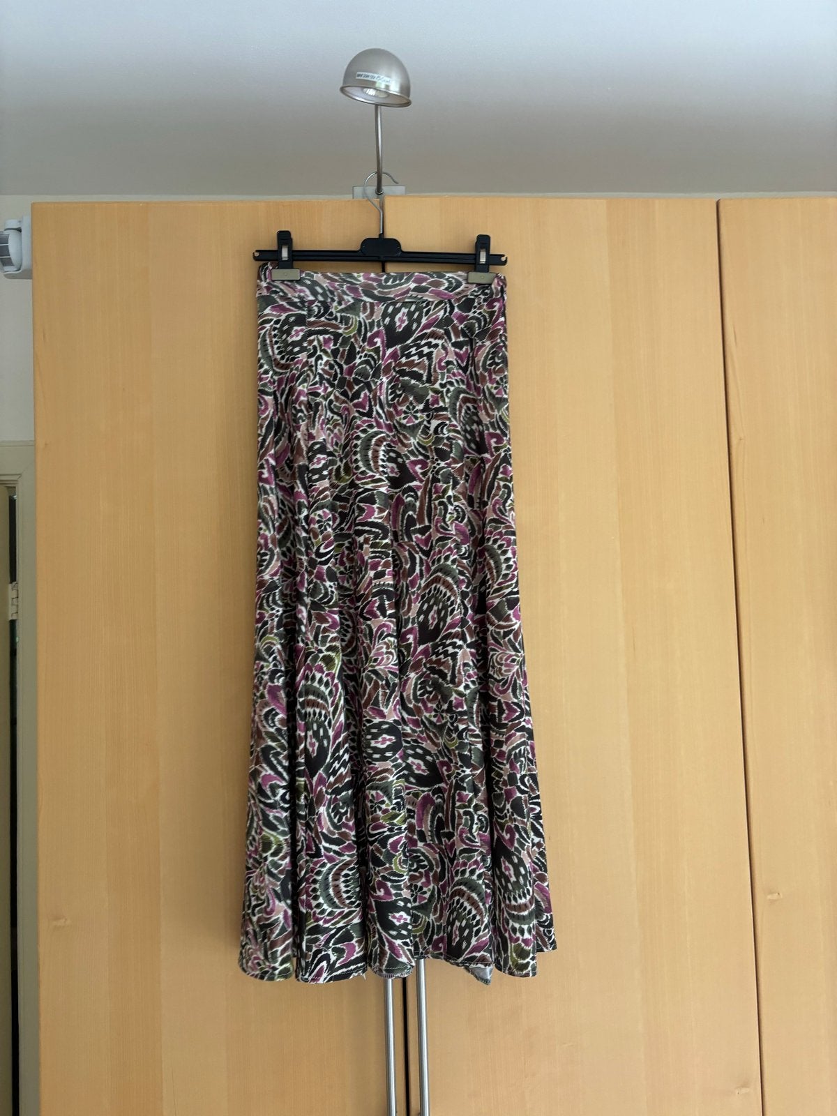 Maxi rok met print travelstof  - Typical Jill, Meerkleurig, Ophalen of Verzenden, Zo goed als nieuw, Maat 36 (S)